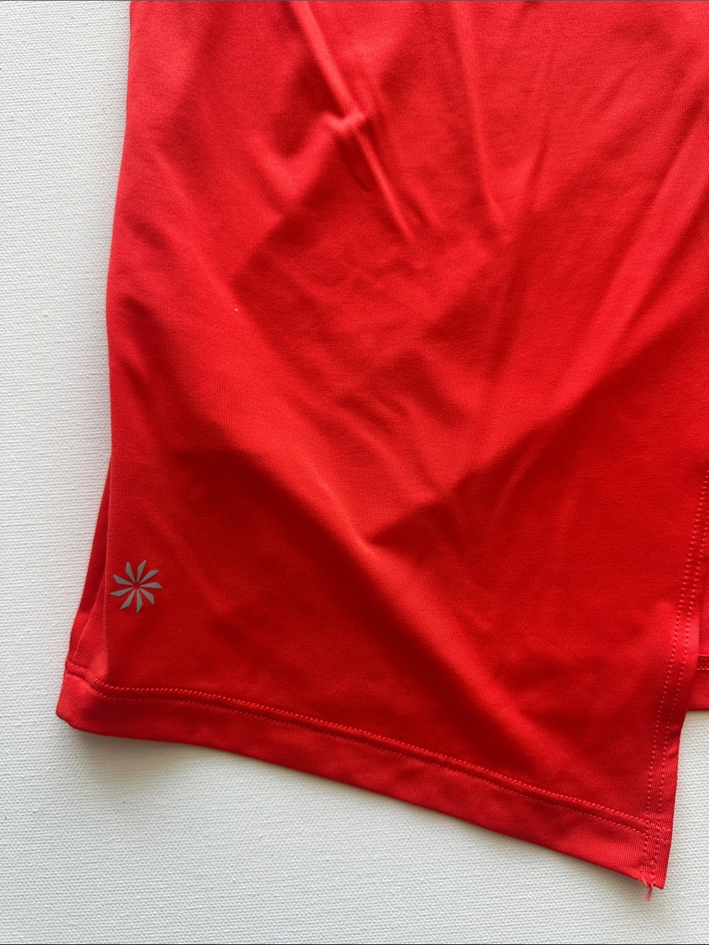 Athleta Red Racerback-Style Performance Tank - Picture 8 of 9